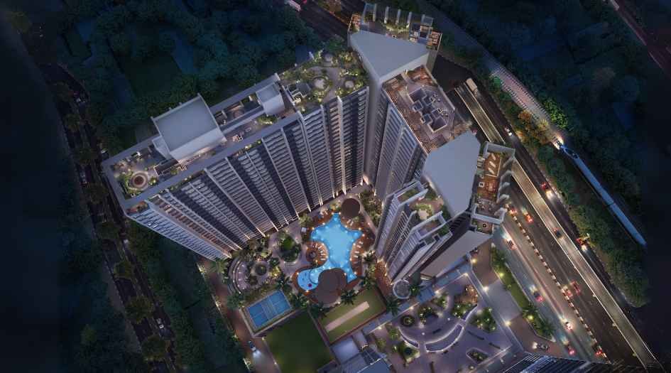 Tricity-Delta-Aveon-City-Elevation-Image-Night-Aerial-View